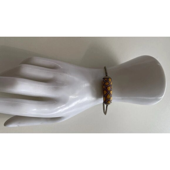 Old Venetian Navajo 925 Sterling Silver Stamped Women’s Cuff Bracelet Sz 6.5 - Picture 15 of 15